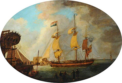Entrance to the Old Harbour, Hull, 1830, Robert Willoughby