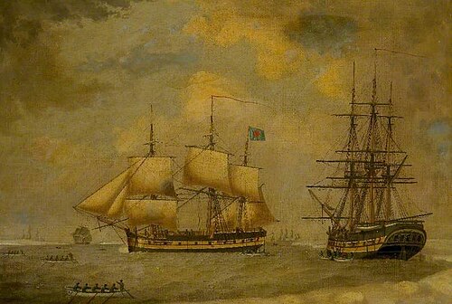 Whalers in the Arctic, 1840, Robert Willoughby