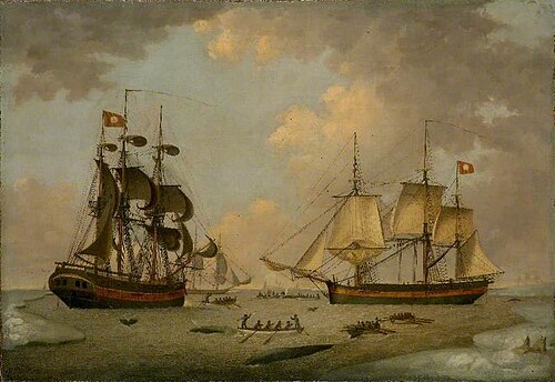 Whalers in the Arctic, , Robert Willoughby