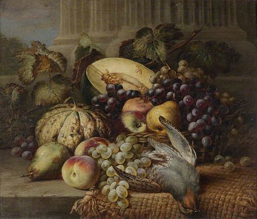 Still Life Group, 1872, Albert Hodder