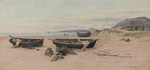 Boats, 1910, Albert Hodder