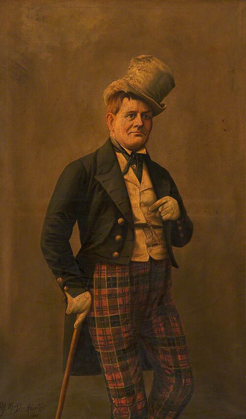 Edwin Brinsley ('Sheridan Brinsley') (1835–1890), Comedian, 1900, A. Drinkwater