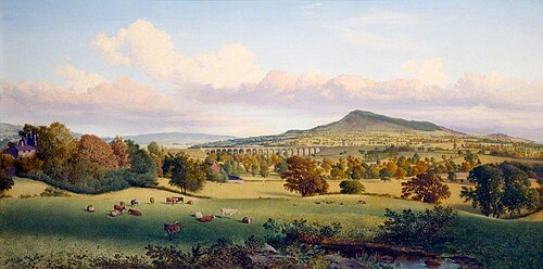 Cloud End, Showing the Viaduct near North Rode, 1866, Hilton Joliffe Pratt