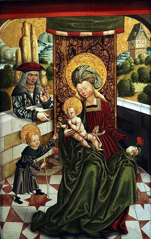 The Family of Saint Elizabeth, 1516, Hinrick Levenstede