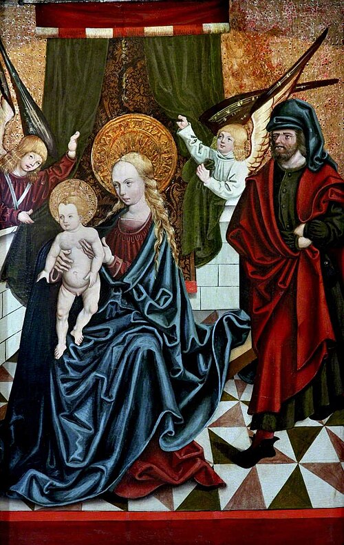 The Holy Family with Angels, , Hinrick Levenstede