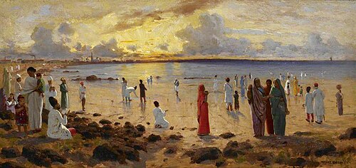 Parsees at Prayer, 1910, Horace van Ruith