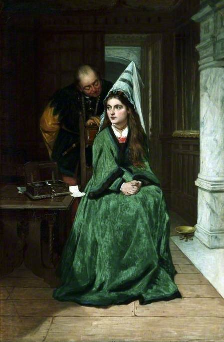 An Interior with Figures, 1867, Alexander Davis Cooper