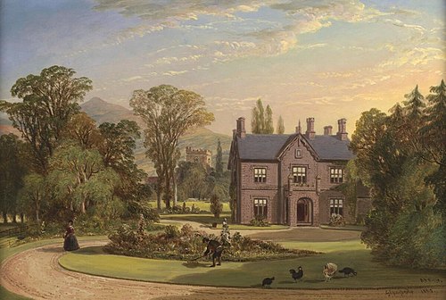 Glyn Pedr, near Crickhowell, 1863, Alexander F. Rolfe
