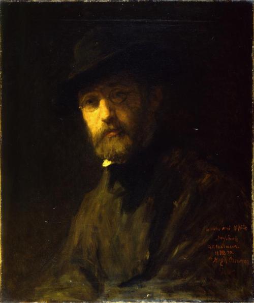 Joseph Israels - Painted Jointly with Israels, G.P. Chalmers & Hugh Cameron, 1870, Hugh Cameron