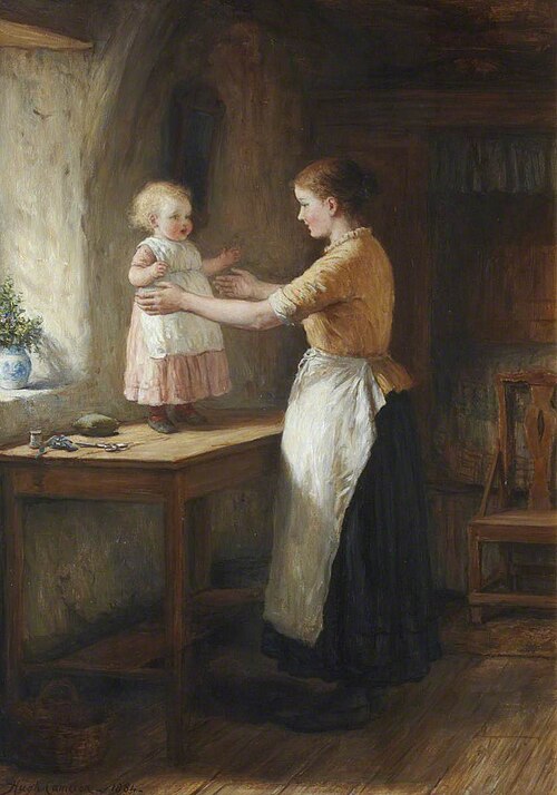 His Mother's Joy, 1884, Hugh Cameron