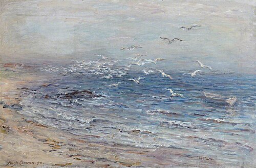 The Flight of the Seagulls, 1901, Hugh Cameron