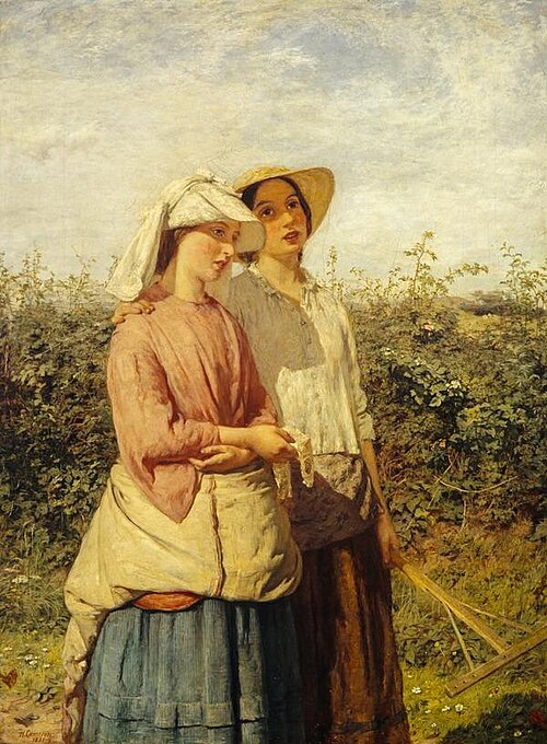 Going to the Hay, 1858, Hugh Cameron