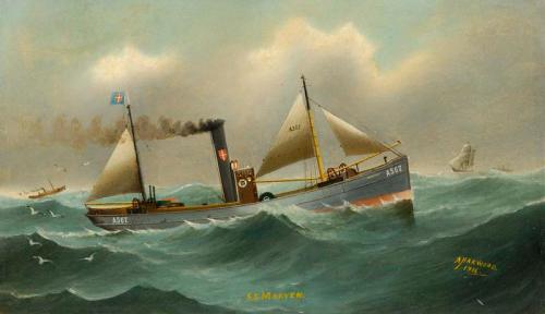 Steam Trawler Morven (A 567), 1914, Alexander Harwood