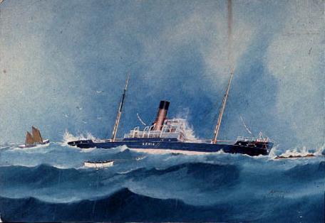 Wreck Of The Xenia - Alexander Harwood, 1905, Alexander Harwood