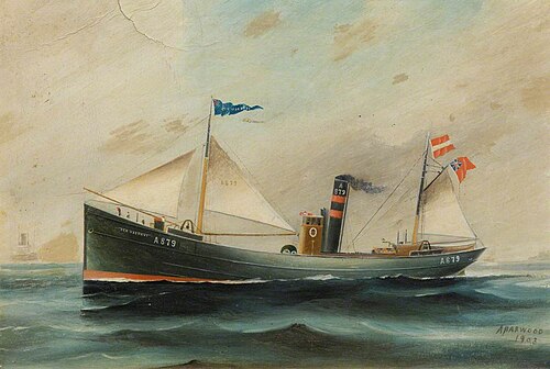 Steam Trawler 'Ben Macdhui', 1903, Alexander Harwood