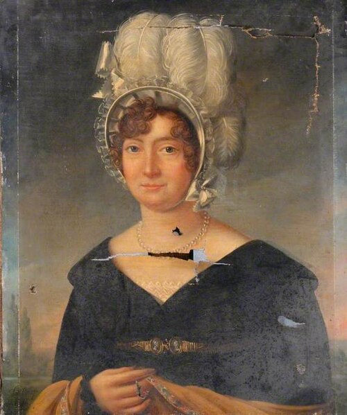 Portrait of a Lady, 1816, Louis Alexis Lecerf