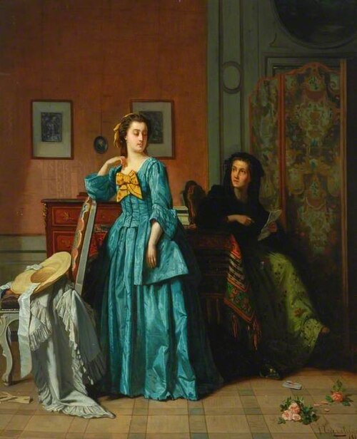 The Reprimand, , Louis Antoine Carolus