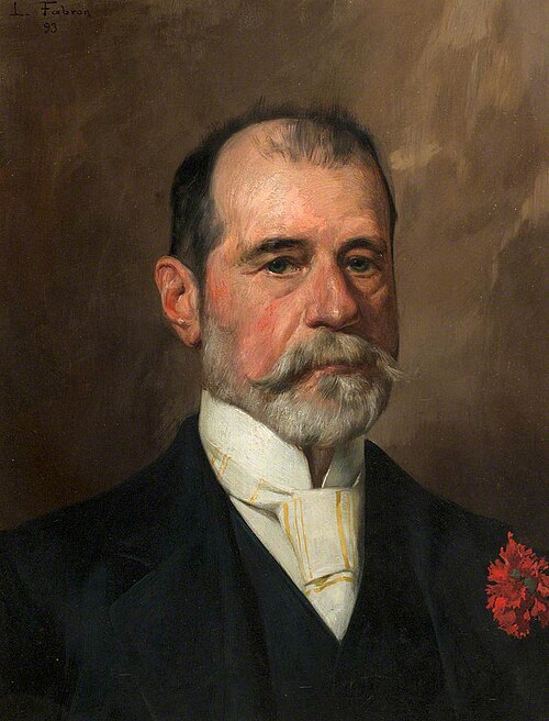 Edouard Chardon (1832–1907), Father of Francis Edouard Chardon, 1893, Louis Fabron