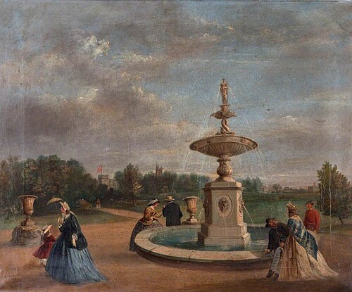 Sophia Gardens, 1866, Alexander Wilson