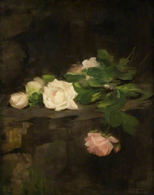 Roses, , Louisa Ellen Perman