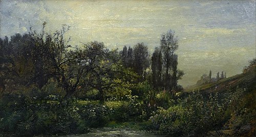 Paysage, 1870, Alexandre René Véron