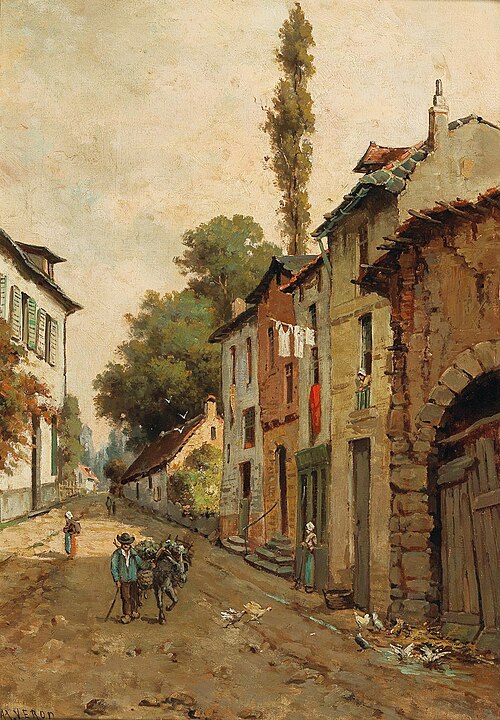 Street Scene, 1897, Alexandre René Véron