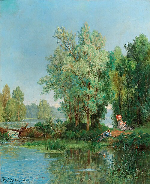 Family Excursion to the River, 1896, Alexandre René Véron