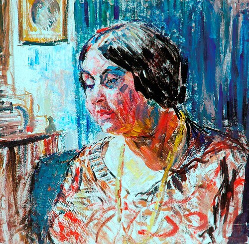 Study of Mrs M. Fisher Prout, , Louise Pickard