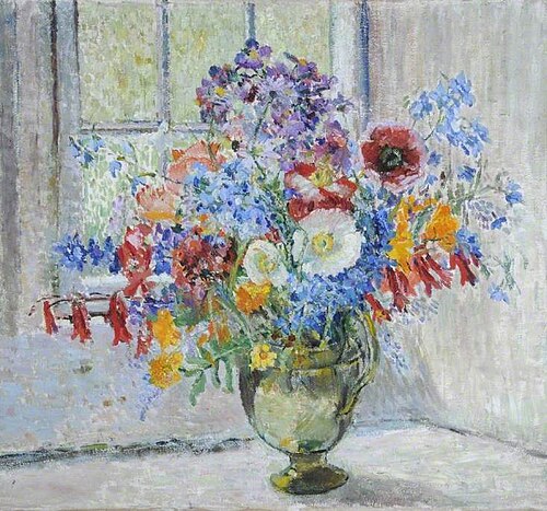Still Life, Flowers, , Louise Pickard
