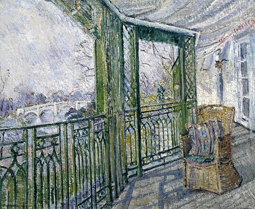 The Green Balcony, 1927, Louise Pickard