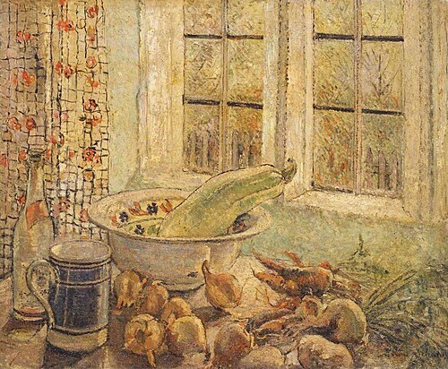 Still Life by a Window, 1916, Louise Pickard