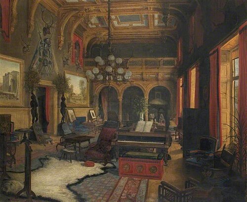 The Saloon, Sandringham, Norfolk, , Alfred Balding