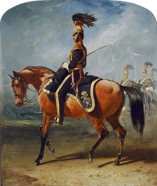 Charles Sabine Thellusson (1822–1885), as Captain, 12th Royal Lancers, 1848, Alfred Corbould