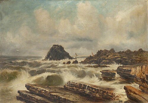 The Stack, Scarlett, 1861, Alfred David Lemon