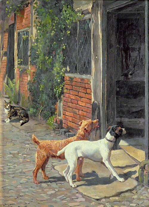 Hesitation, 1900, Alfred Duke