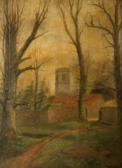 View of Abington Church, Northamptonshire, , Alfred Edward Perrin