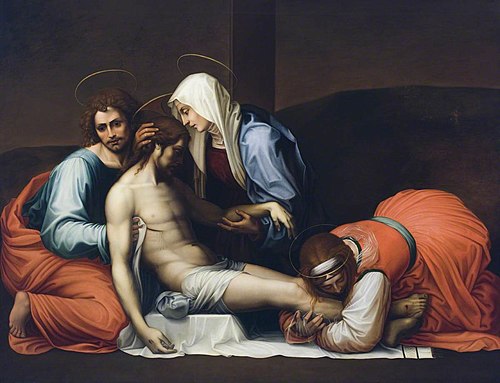 The Lamentation (after Fra Bartolommeo), 1856, Luigi Corsi