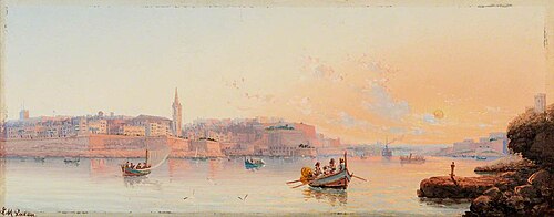Marsamxett Harbour, Valletta, Malta, , Luigi Galea