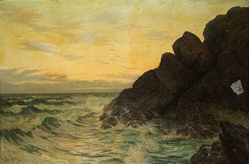 Seascape, 1904, Alfred Harvey Moore