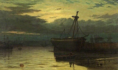 Close of Day, 1879, Duncan Fraser McLea
