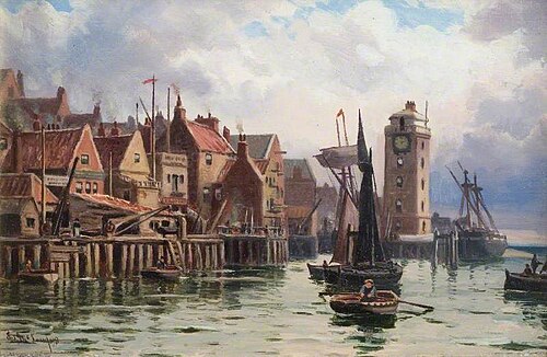 A Bit of Old Shields, 1898, Duncan Fraser McLea