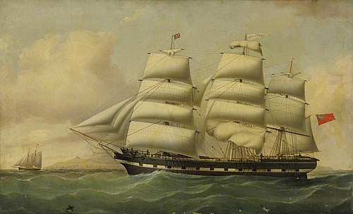 The ship 'Waterloo, , D. MacFarlane