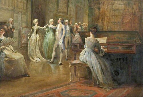 The Minuet, 1908, Duncan Mackellar