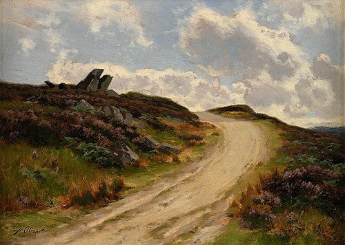 On the Denbigh Moors, 1900, Alfred Oliver