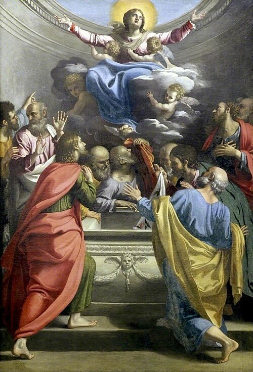 The Assumption of the Virgin, 1603, Innocenzo Tacconi