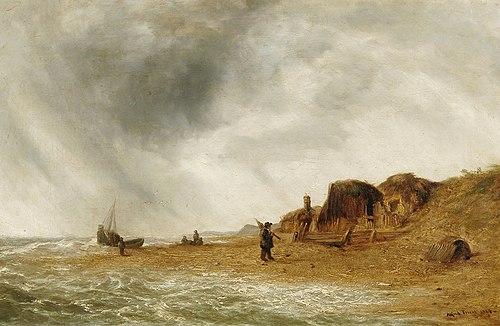 Beach Scene 1849, , Alfred Priest