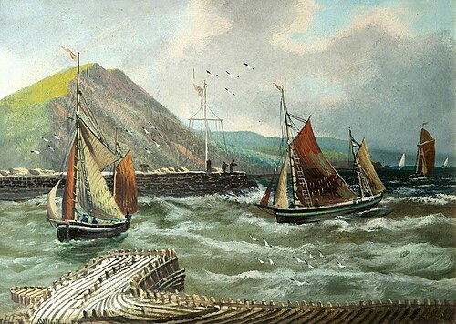 Harbour Mouth, Aberystwyth, , Alfred Worthington