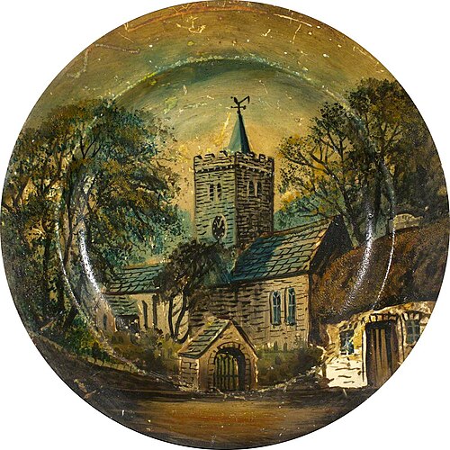 St Padarn's, Llanbadarn Fawr, 1900, Alfred Worthington