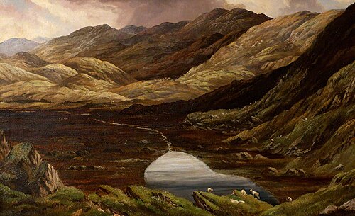 Llyn Llygad Rheidol, 1900, Alfred Worthington