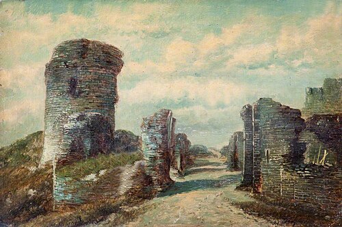 Aberystwyth Castle Ruins, , Alfred Worthington